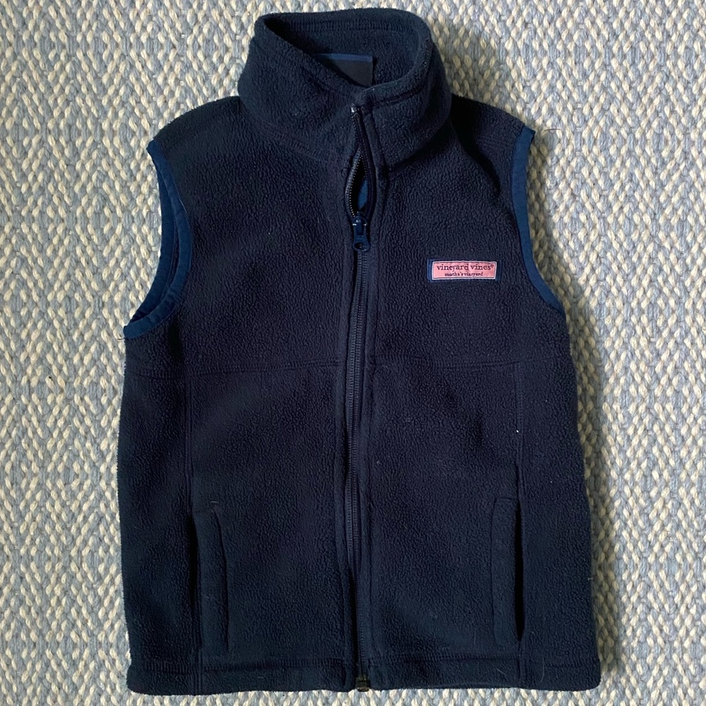 Kid’s Vineyard Vines Fleece Vest 4T